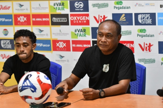 Pelatih PSMS Medan Kas Hartadi optimis kalahkan PSPS di Pekanbaru. [Dok PSMS]